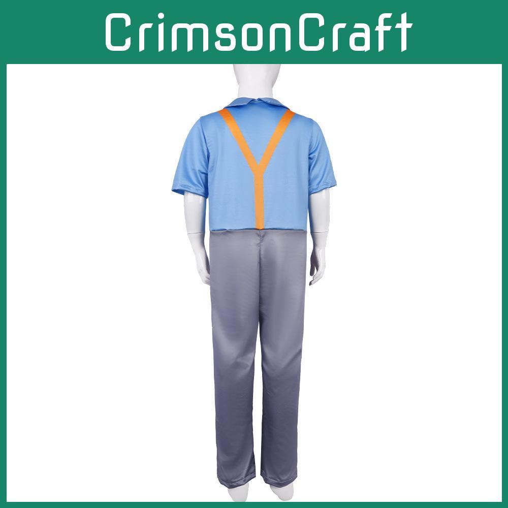 Blippi Costumes Cosplays Full Body Game Performance Jumpsuit Clothes Halloween