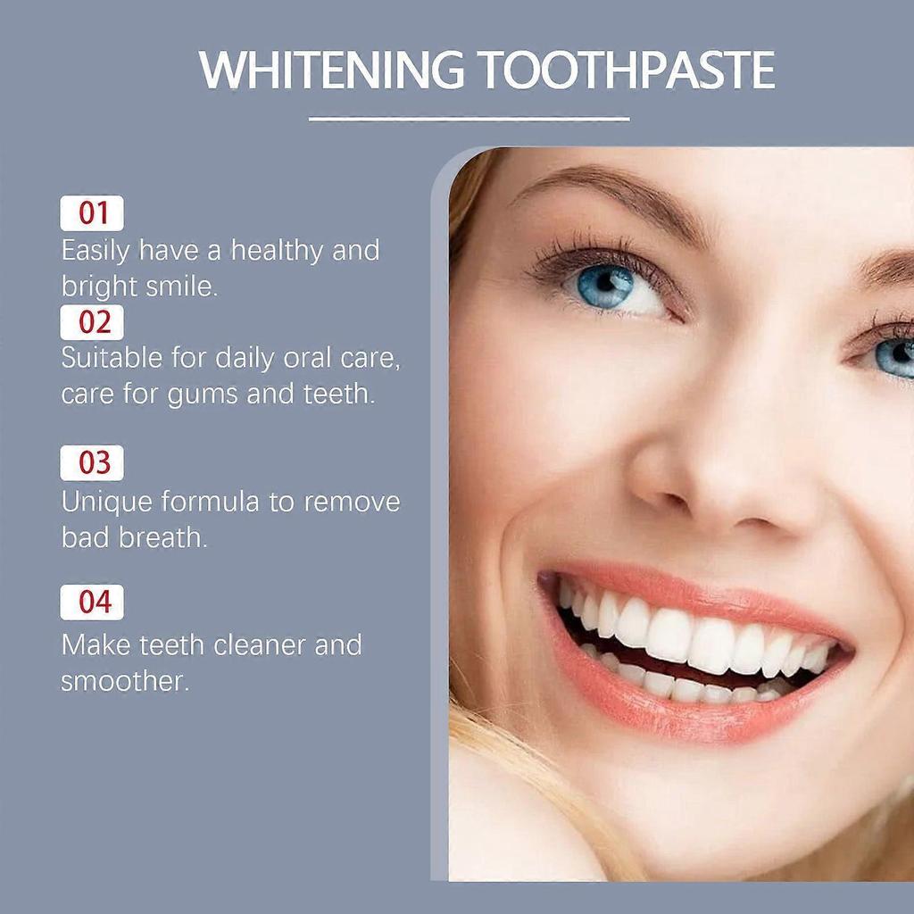Tooth Cleaning Toothpaste, Tooth Care Gum Removal Stains Stains Stains Fresh Breath Teeth Whitening Toothpaste