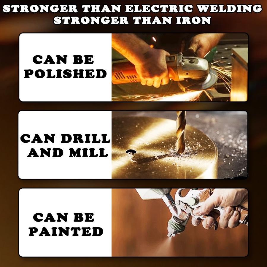 90g High Temperature Metal Repair GlueAB Glue Strong Cold Welding Glue Magic Plastic Repair Casting Adhesive Agent Weld Tools