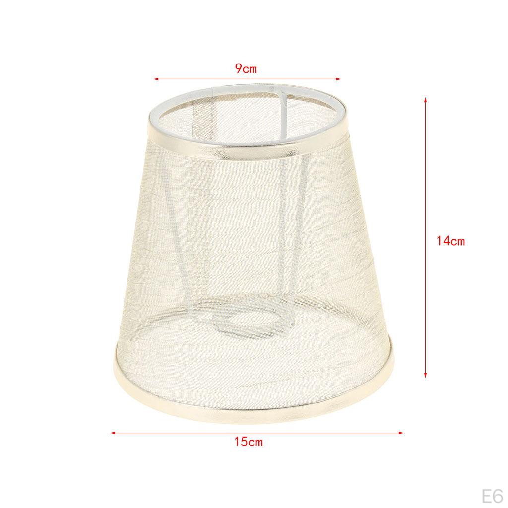 Chandelier Shades, Home Pendant Lamp Shades for Ceiling,Drum Shaped Vintage Ceiling Light