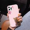 Rosa Leopardenmuster Handyhülle Für iPhone 13 12 Mini 11 Pro Max XS XR X SE 7 8 Plus 5S 5 6S 6 Geschenk Druckabdeckung Fundas