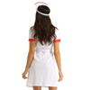 3ks Sexy kostým zdravotní sestry Halloween Cosplay Lingerie Set Oblečení Cosplay Kostým Ženy Sexy Uniforma Tematická Párty