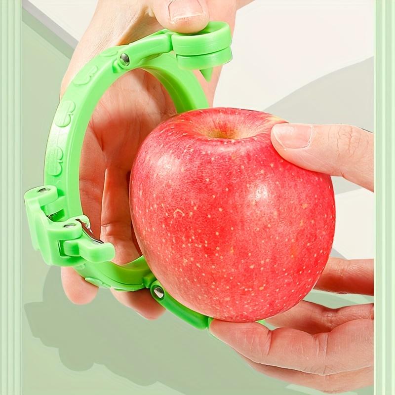 4pcs Creative Fruit Peeler - 304 Stainless Steel Quick Peel Design, Potatoes & More - Fun Kitchen Gadget for Home Use, Compact Kitchen Tool