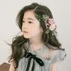 YUBAOBEI Girls Sleeveless Lace Dress Gray Princess Clothing  Big Girls Tulle Embroidery Bow Teenage  Frocks