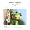 Outdoor Garden Climbing Animal Statues Hanging Animal Figurine with Hook Frogs/Rabbit Figurines for Wall Balconys Decors