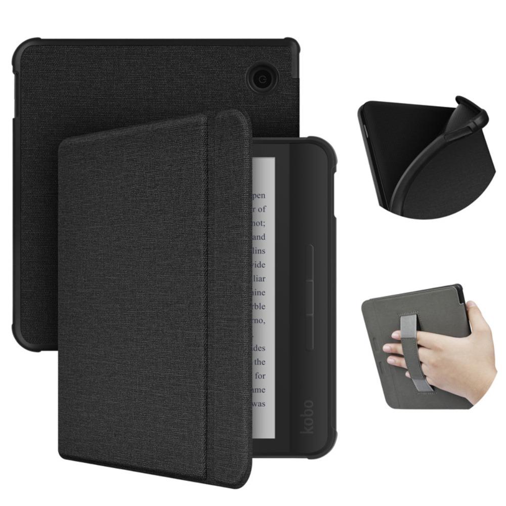7 inch eReader Case Auto Sleep/Wake TPU Smart Magnetic Case Shockproof Hand Support for Rakuten KOBO Libra Colour 2025