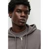 H M Regular Fit Zip Up Hoodie Dark Grey