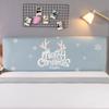 Cartoon Headboard Cover Dustproof All -Inclusive Stretch Print Bedside Cover Guest Room Bedside Backrest Decorative Protective