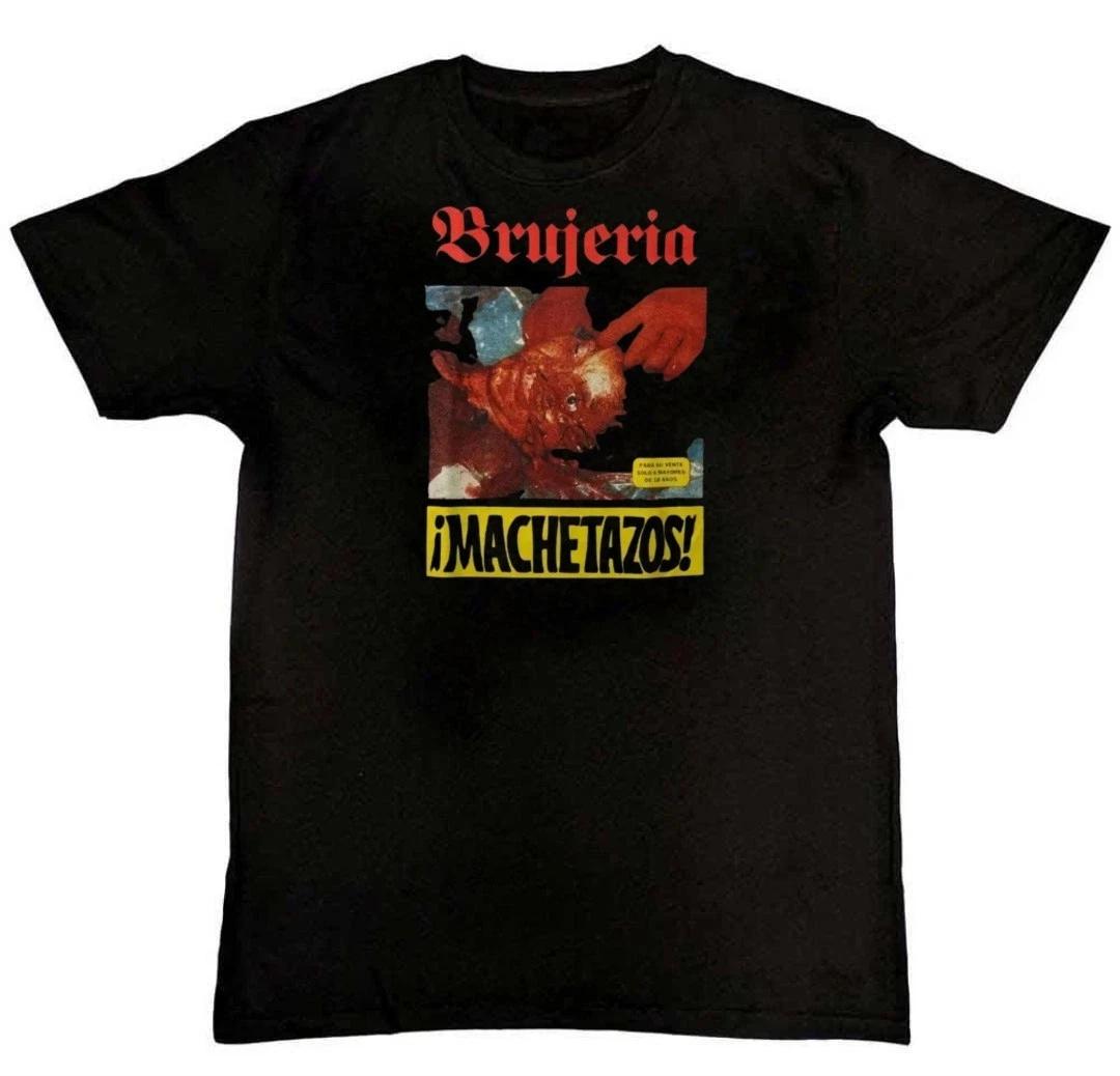 Men s and Women s T-shirts BRUJERIA Band Machetazos Graphic Print Mens Unisex T-Shirt S M L XL 2 3 4 XL XXXXL