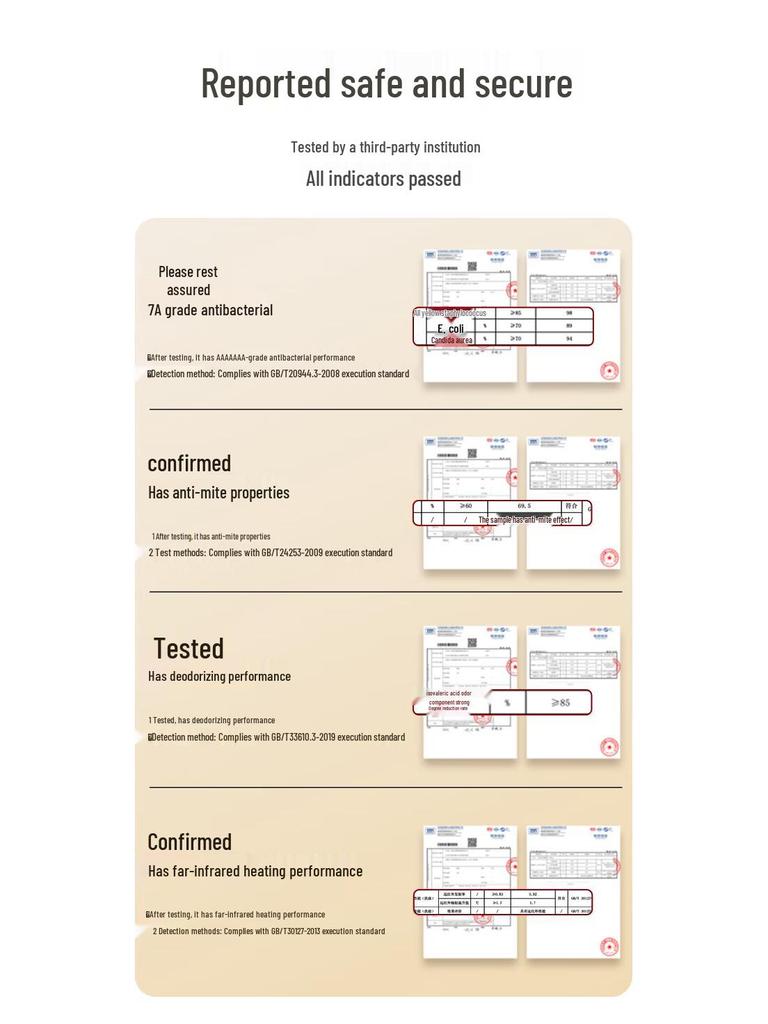 Hodohome Men's 280g Thermal Underwear Set with 7A Antibacterial Cashmere Blend