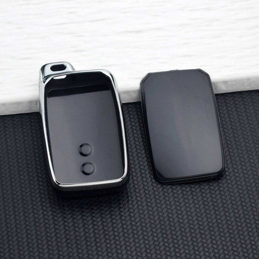 TPU Car Key Case Cover for Toyota Prius 30 Alpha Aqua Land Cruiser Auris for Lexus LC 200 2/3/4 Buttons Remote Holder Key Chain