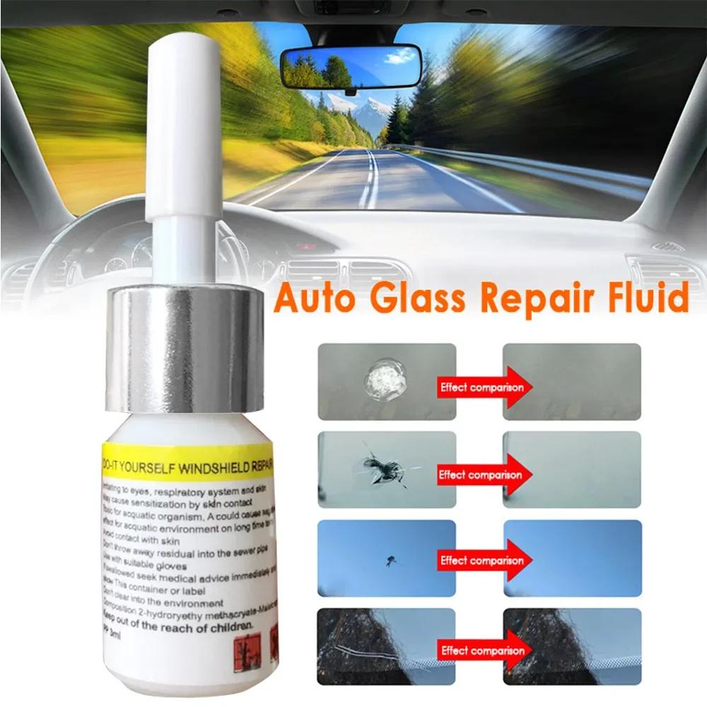 1-4pcs Car Windshield Cracked Repair Tool Car Window Phone Screen Repair Kit Glass Curing Glue Auto Glass Scratch Crack Restore
