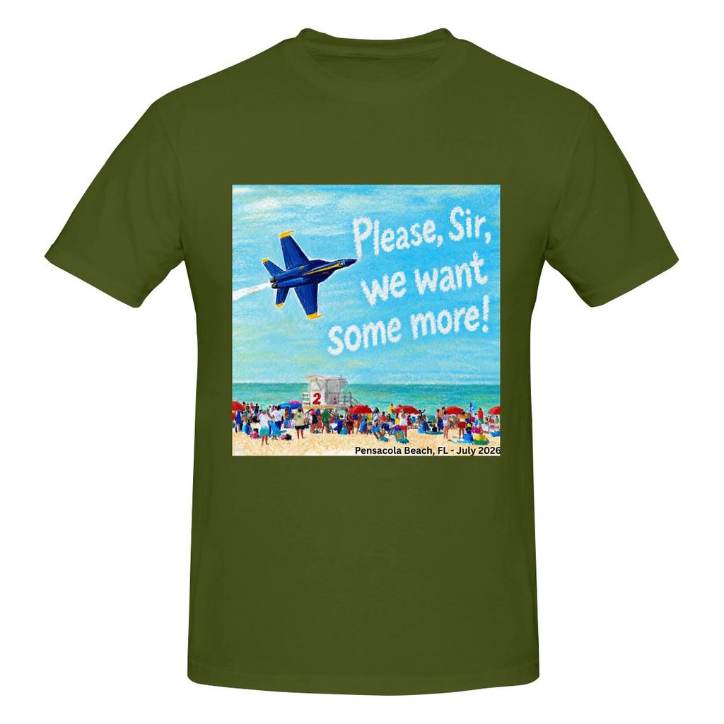 We Want Some More Skinfriendly Tshirtminimalist Style Full Texture Tshirt
