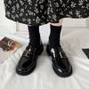 Mary Jane Small Leather Shoes Female British Style French  Spring And Summer Retro New Loafer Shoes Thick Bottom Niche Jk Shoes