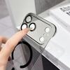 Frameless for Magsafe Ultra Thin PC Case for iPhone 17 Air 16 15 14 13 12 11 Pro Max Plus 16e For Apple Wireless Charge Cover