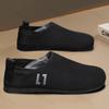 Men's Fashi Trend Casual Low Top Single Shoes 2026 Autumn New Ccise Versatile Lightweight Comfortable Slip  Flat Sneakers