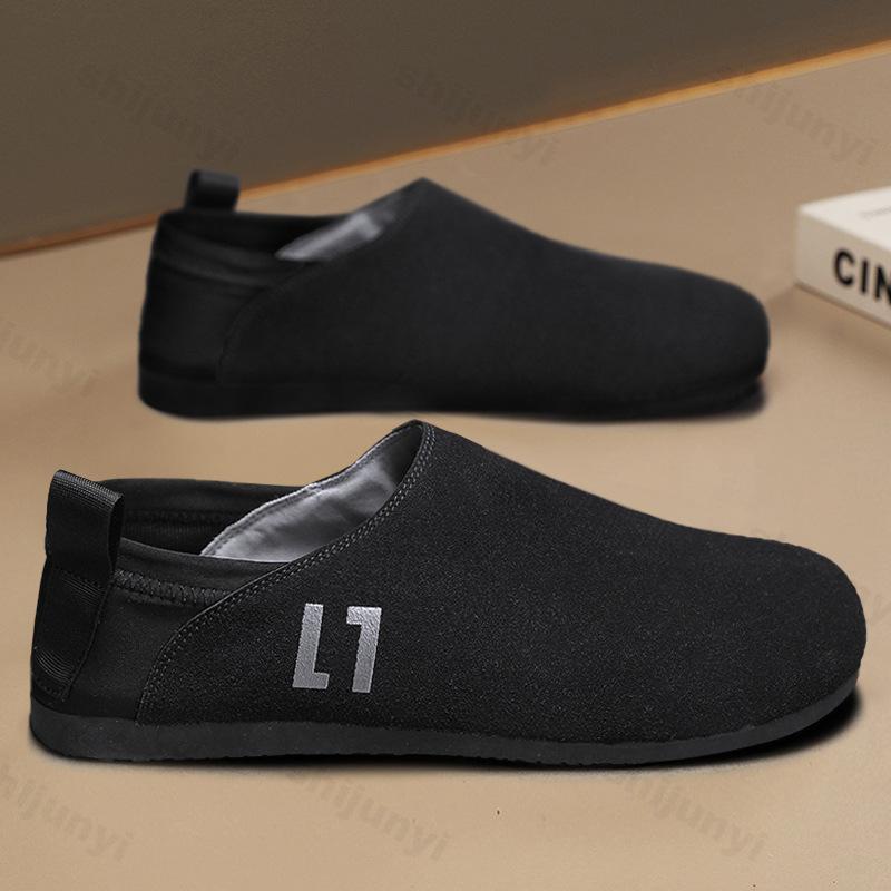 Men's Fashi Trend Casual Low Top Single Shoes 2026 Autumn New Ccise Versatile Lightweight Comfortable Slip Flat Sneakers
