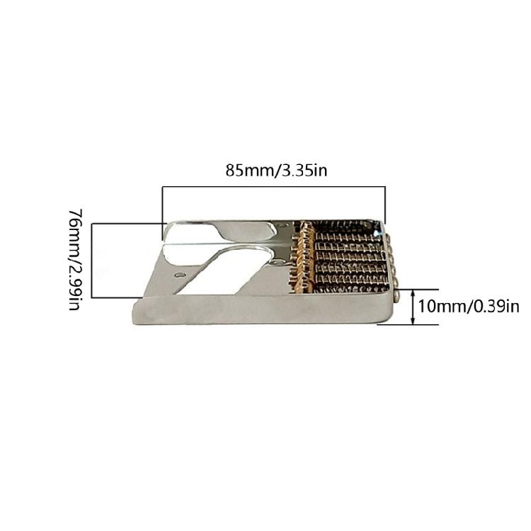 Guitar Fixed Bridge Pickup Bridge 6 String Bridge Plate Guitar Bridge Screw Set