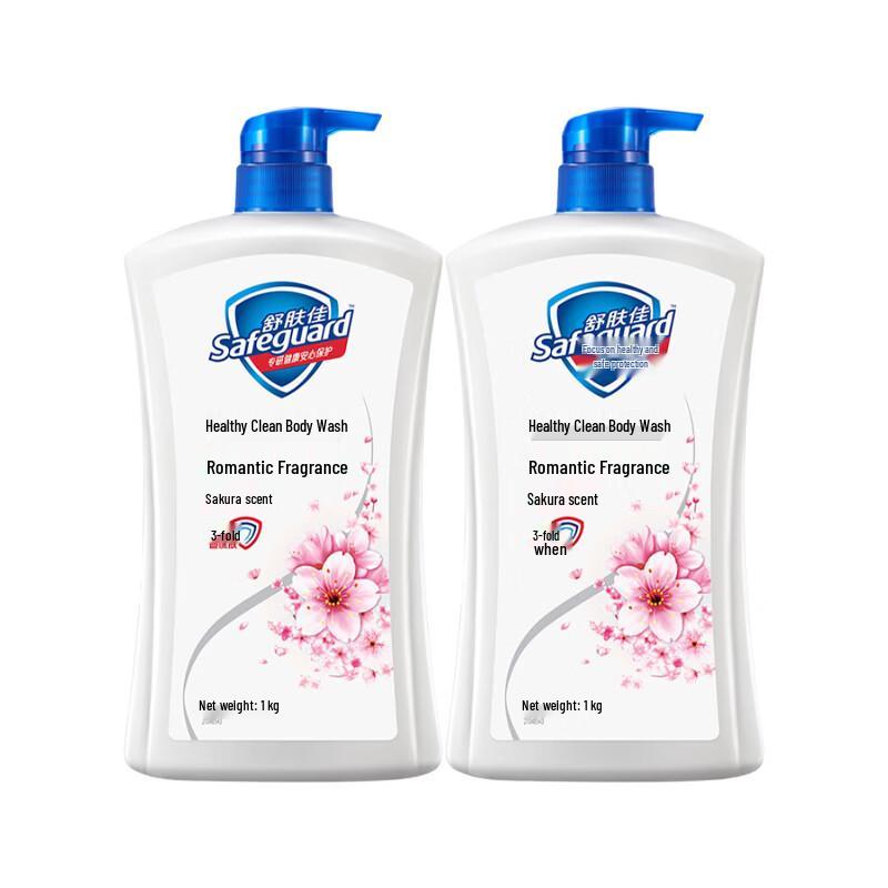 Safeguard Healthy Purifying Cherry Blossom Shower Gel