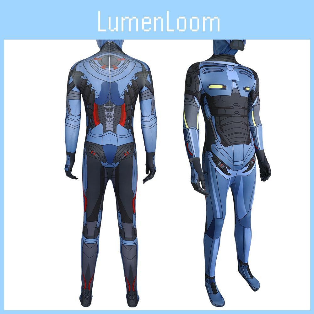 Mann Barn Ultrakill Jumpsuit Jul Cosplay Kostyme Rolle Selskaper Spill