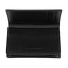 Burberry Portafoglio Porta Carte in Cotone Pieghevole Doppia con Dettaglio Logo a Quadri Uomo Carbone 80702041
