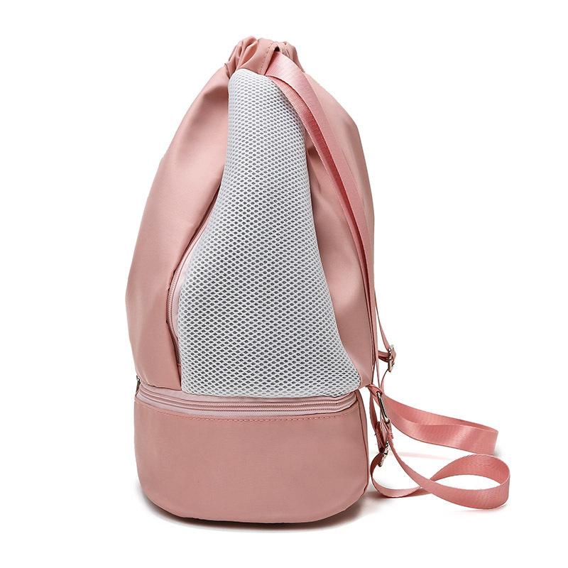 Fitness Bag, Women's New Model, Dry Wet Separation with Shoe Seats, Swimming Bag, Training Bag, Anti Splash Beach Storage Backpack