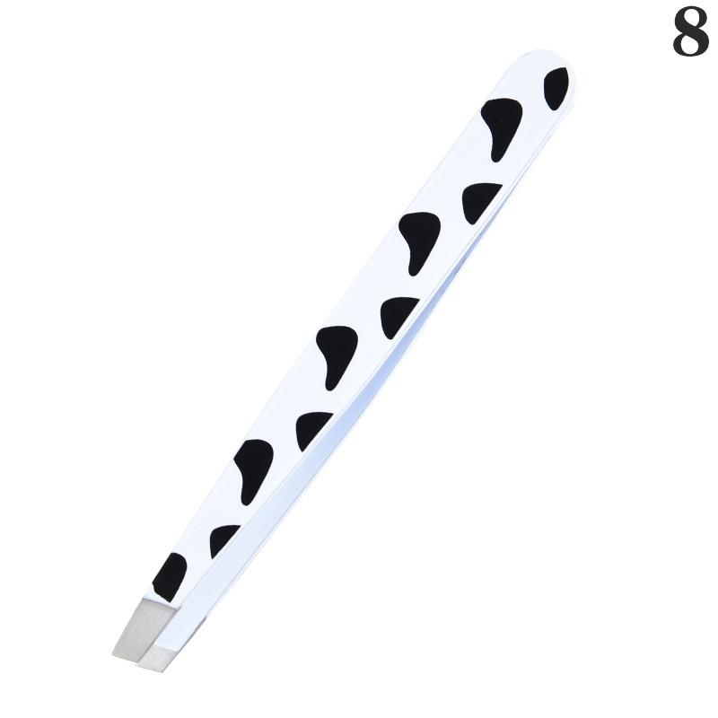Professional Stainless Steel 96 Eyebrow Clip Cartoon Pattern Eyebrow Tweezers Trim Eyebrow Eyebrow Clip Makeup Eyebrow Clip as the picture