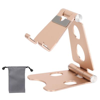 Phone Stand Multi Angle Adjustment Multi Hole Position Stable Base Color Lasting Desk Cell Phone Holder for PC