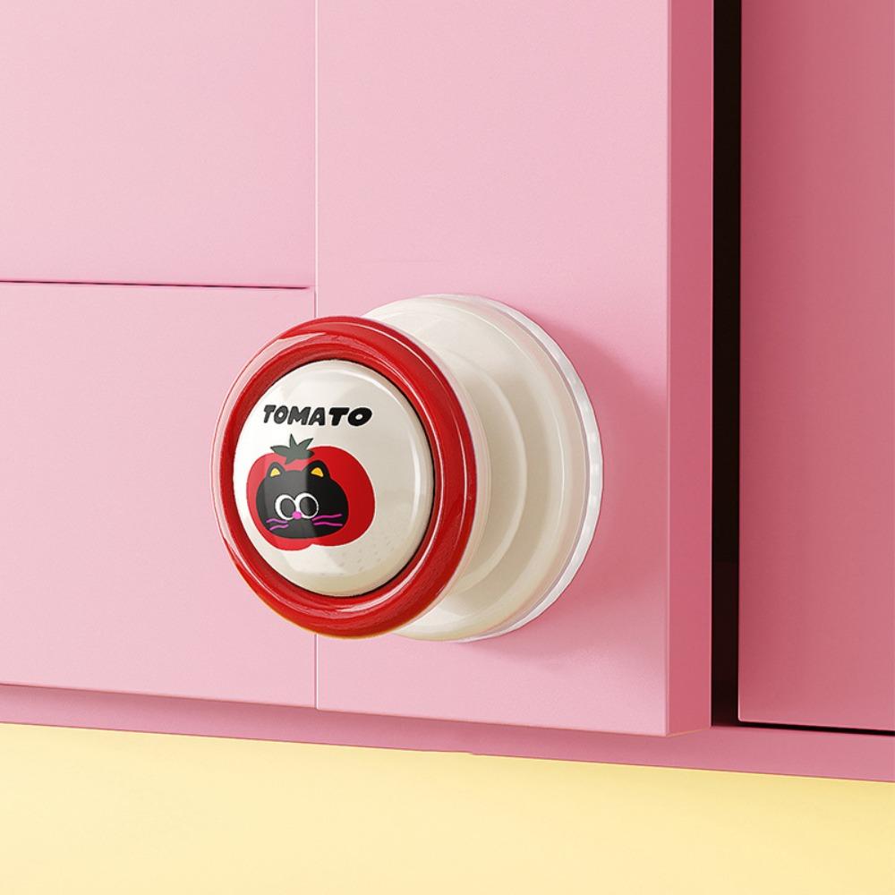 

Strong Adsorption Suction Cup Puller Movable Drawer Pull Handles Fashion Sucker Handle Fridge красный