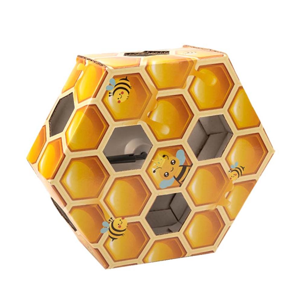 

Все для лапок Игрушки для кошек Электрическая игрушка-улей для домашних животных Случайные перья Интерактивная стимулирующая игрушка для кошек