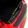 1pc Car Rear Bumper Cover Sticker Strip Protector Trunk Sill Scuff Plate Guard Automobiles Exterior Parts Styling Mouldings