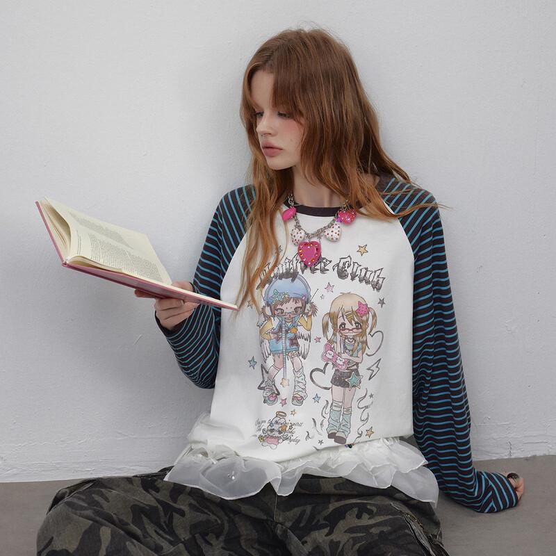 UNIFREE 'Suffocating Nightmare' Retro Anime T-shirt