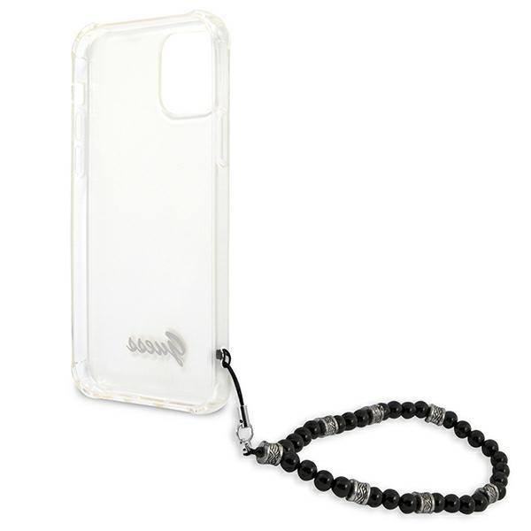 Guess Guhcp12Mkpsbk Iphone 12/12 Pro6,1 Transparent Hardcase Black Pearl