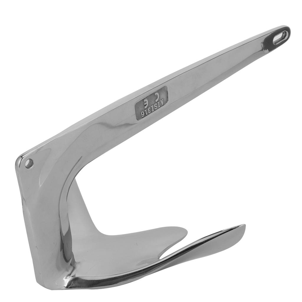 4,4 lbs 2 kg 316 Edelstahl Klauen Bootsanker Boote ab 15?22 ft Marinezubehör