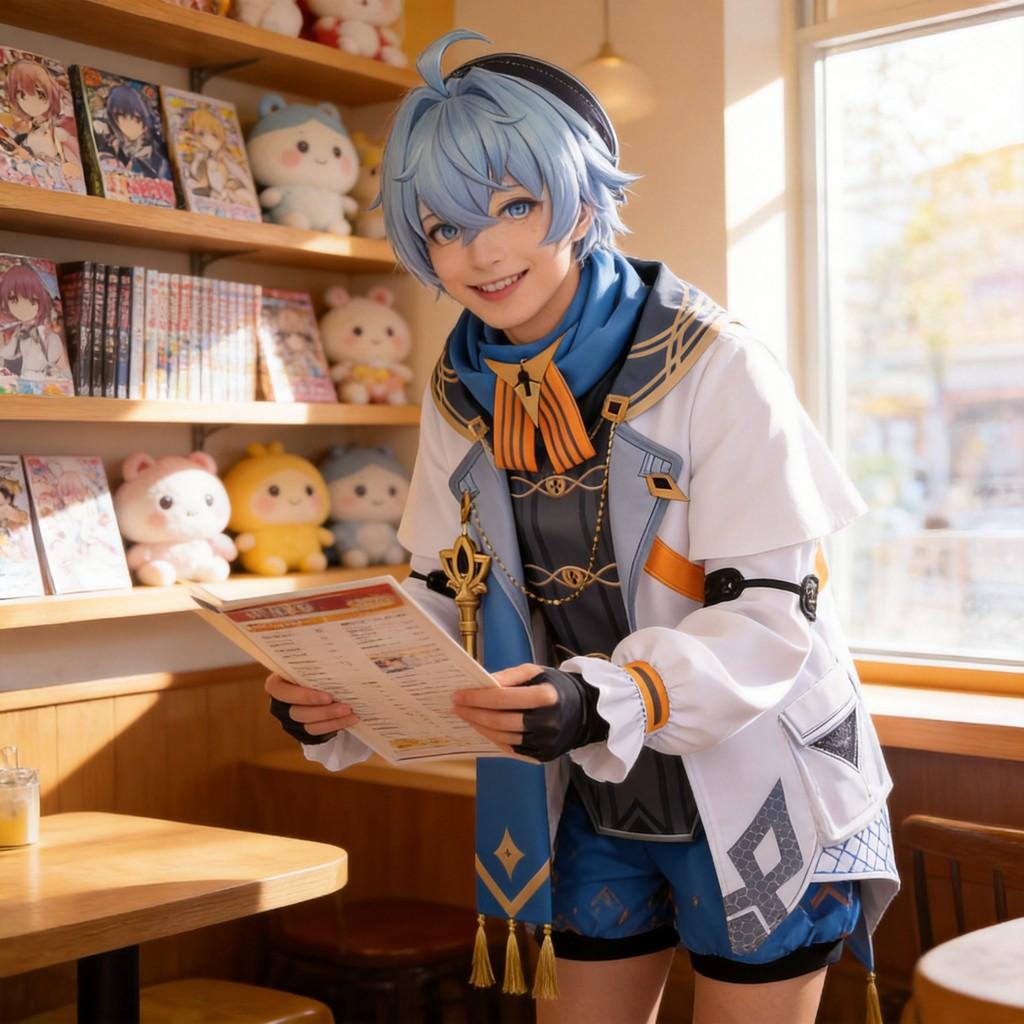 Nte Edgar Cosplay Suit For Anime Game Role Playing And Conventions