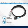 Wsays Trailer Brake Controller Wiring Adapter Compatible with Nissan Frontier/Armada 05-24 Fit Titan 04-23 Fit Pathfinder 05-20 Fit NV 1500/2500/3500