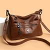 Women's Bag Soft Leather Mother Bag Shoulder Crossbody Bag
