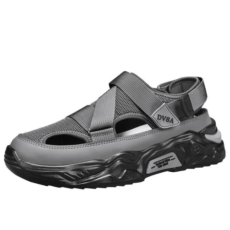 

Летние мужские сандалии из натуральной кожи, мужская повседневная обувь, уличные мужские кожаные сандалии для мужчин, пляжная обувь, римская мужская обувь 39