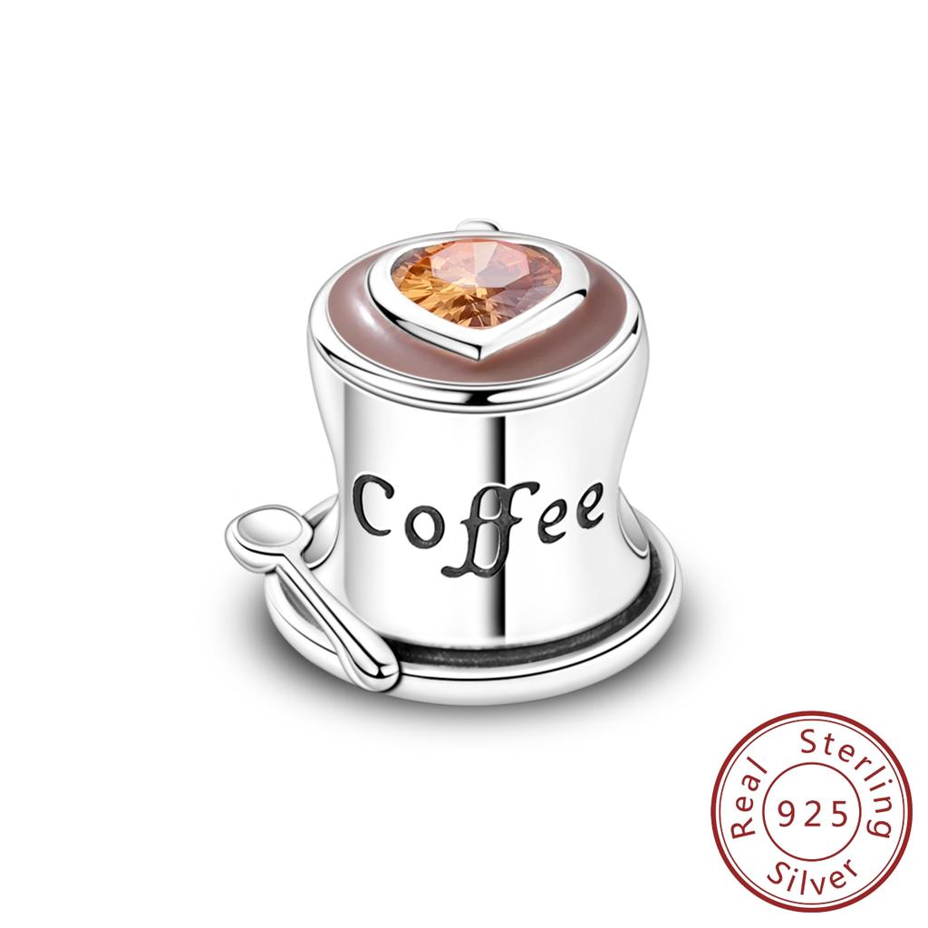 Copper Thermos Eternal Love Charms Beads Fit Original Bracelet Pendants Diy Jewelry Charm Gift For Women