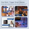 Tuya WiFi+Zigbee Intelligent Touched Screen Center Control Panel Voice Control Built-in