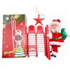 New Home Decoration Christmas Santa Claus Cute Instrument Santa Claus Decorations Creative Xmas Tree Ornament Gift