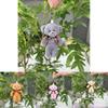 Short Delightful Soft Fur Bear Plush Keyring Perfect For Couples And Gifts Adorable