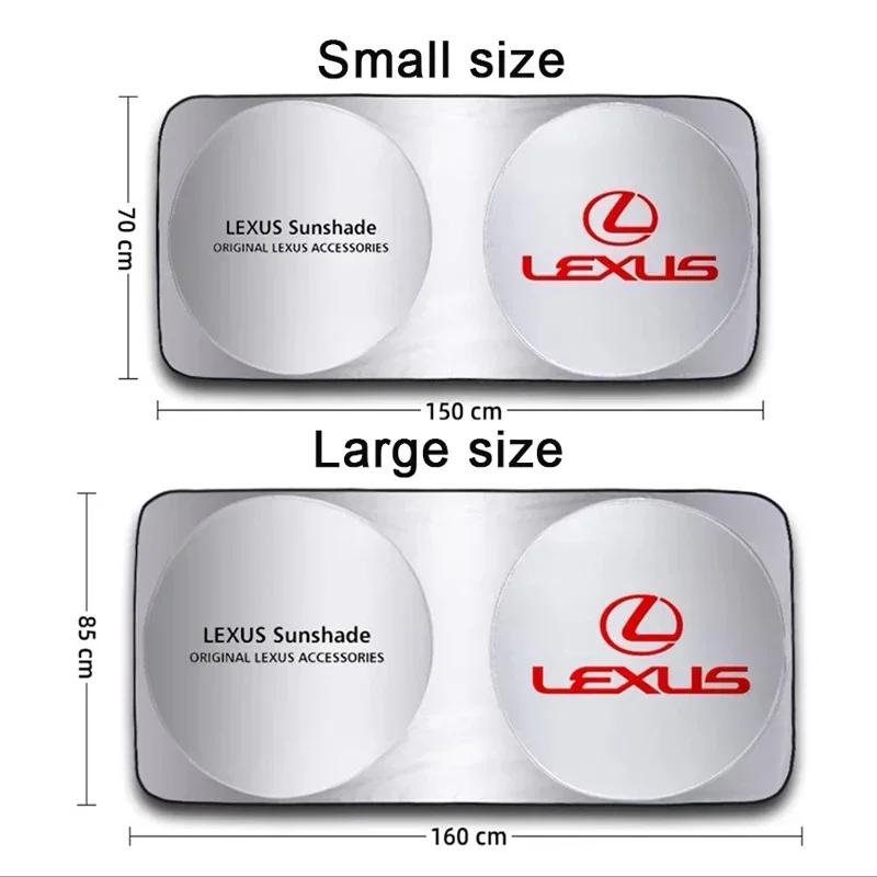 Pro Lexus RX350 IS300 ES350 IS250 CT200H RX400 GS350 NX200T ES250 Auto Přední Sluneční Clona Ochrana Slunce UV Ochrana Příslušenství