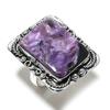 Russian Charoite Gemstone 925 Sterling Silver Gift Jewelry Ring Size 10