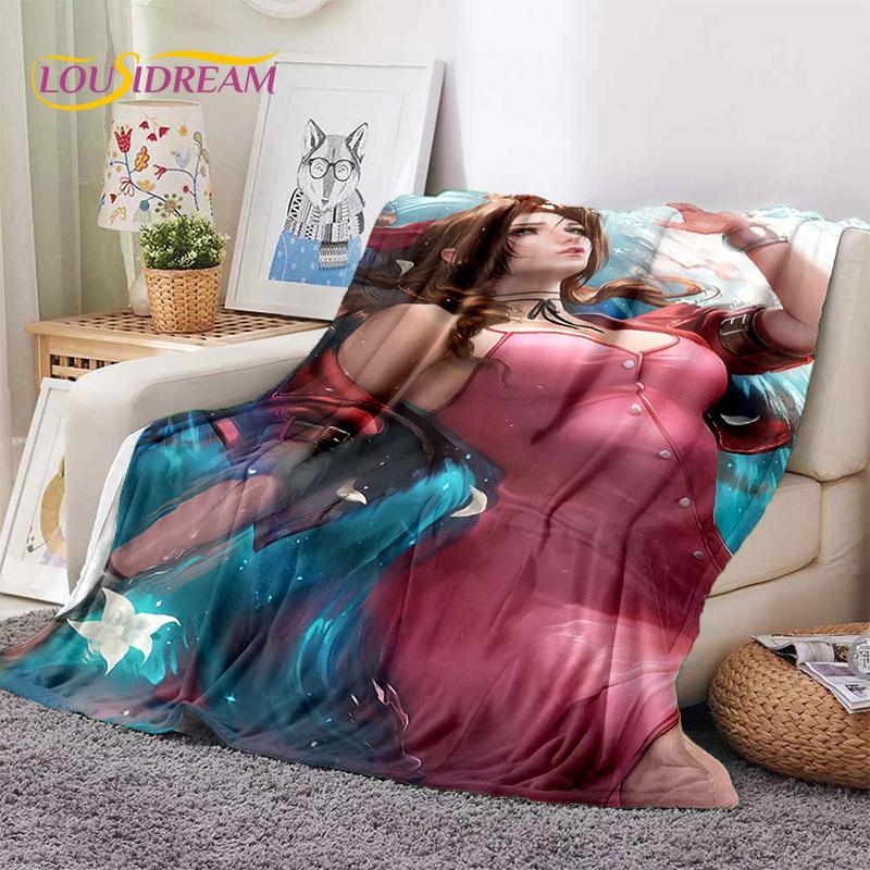 Cartoon Character Sexy Lace Girls Cute Anime Soft Blankets,Keep Warm Throw Blanket Comfortable for Picnic Beds Sofa Home Bedroom