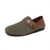 Retro Word with Mary Jane Single Shoes, Spring and Summer Gentle Two Wear Beanie Shoes