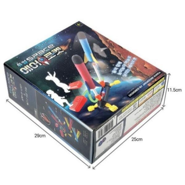 Fun Zone Dual Battle Air Rocket Toy, Random Delivery