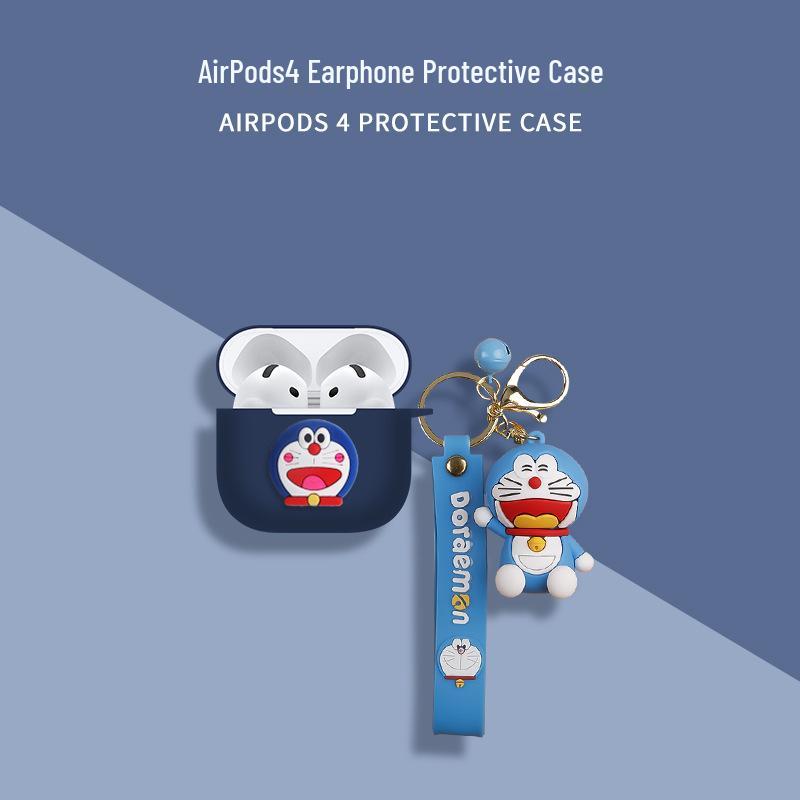 Compatible Soft Protective Case for AirPods Pro 2, AirPods 4, and AirPods 3 Earphones
