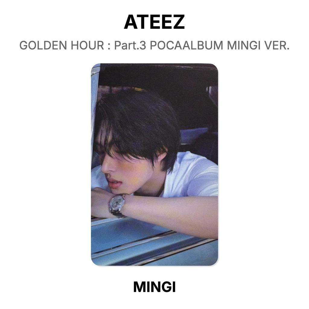 ATEEZ GOLDEN HOUR : Part.3 POCAALBUM MINGI VER. Official Photocard