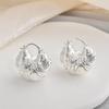 and American Entry Lux Accessible Luxury Heavy Industry Line Winding Ear Clip Earrings Tide Croissant Design Fashion All-Matching Graceful Earrings